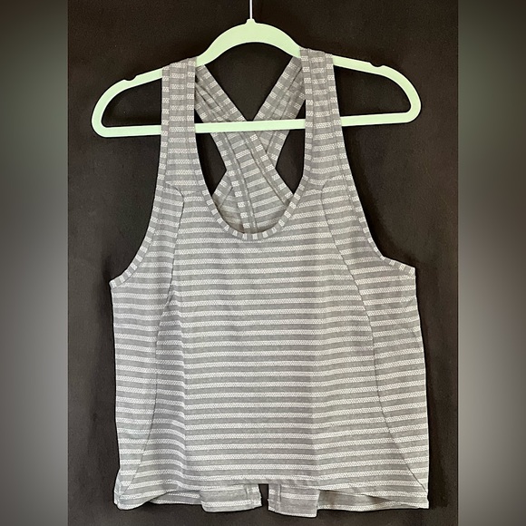 Zyia Gray Nimbus Split Back Tank (Sz Lg) - Picture 12 of 16